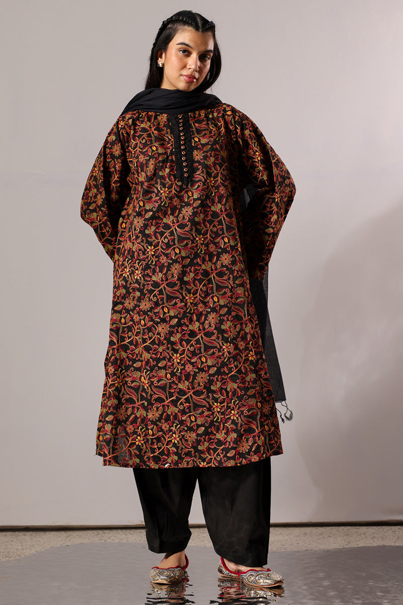 Embroidered Party 3-Piece Suit