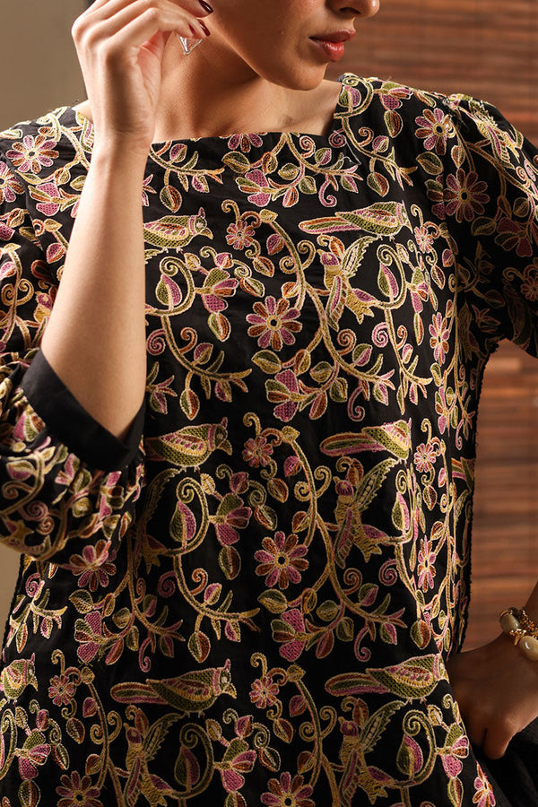 Embroidered Dastaan 3-Piece Suit