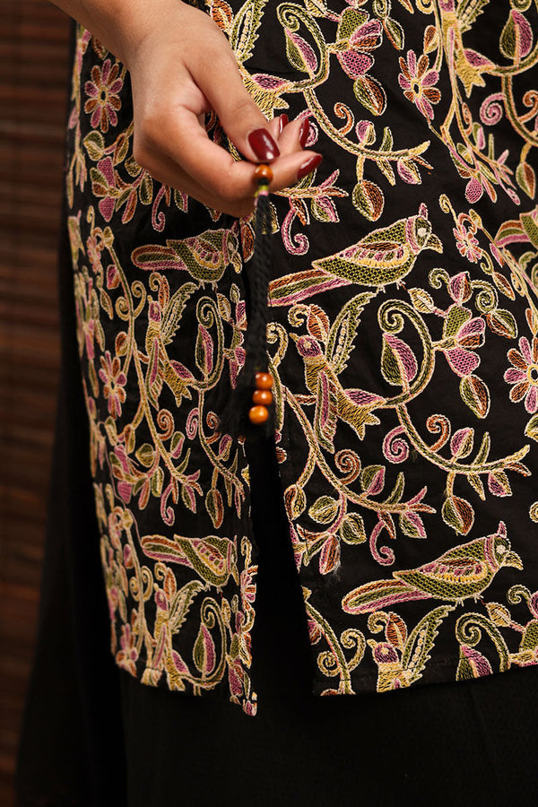 Embroidered Dastaan 3-Piece Suit