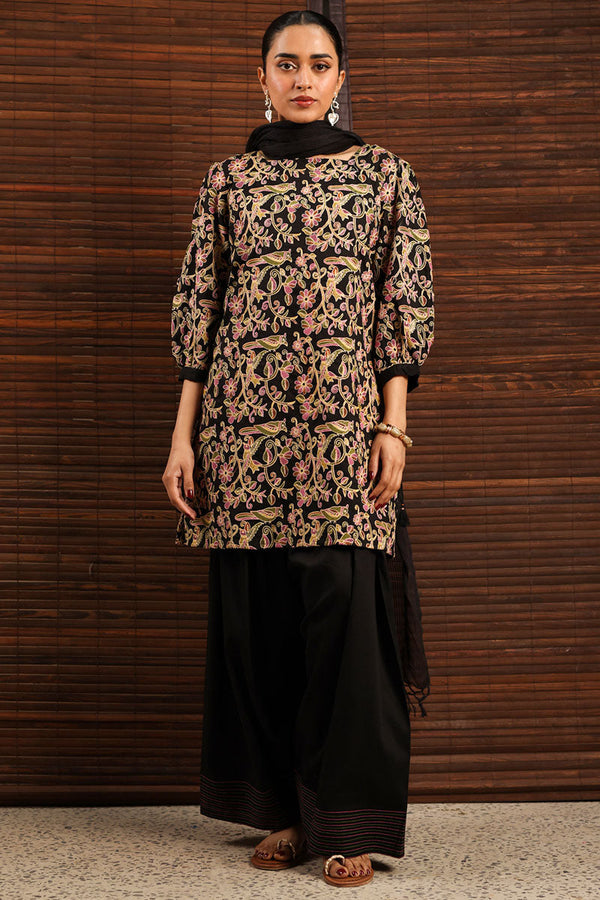 Embroidered Dastaan 3-Piece Suit
