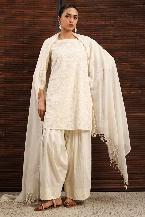 Embroidered Dastaan 3-Piece Suit