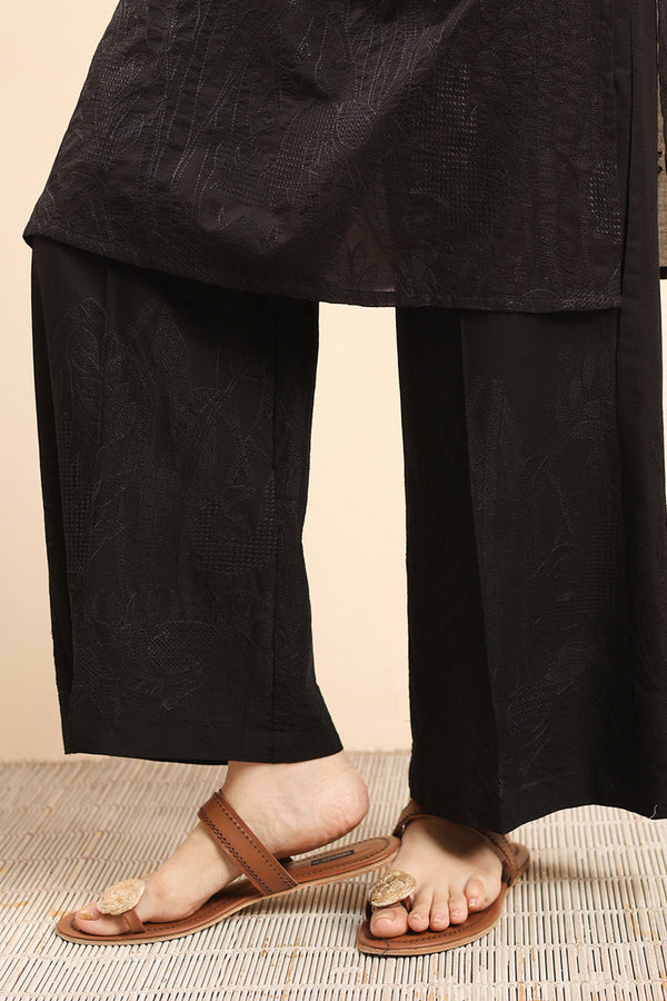 Self Embroidered Jungle Suit