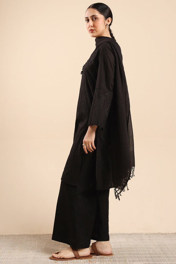 Self Embroidered Jungle Suit