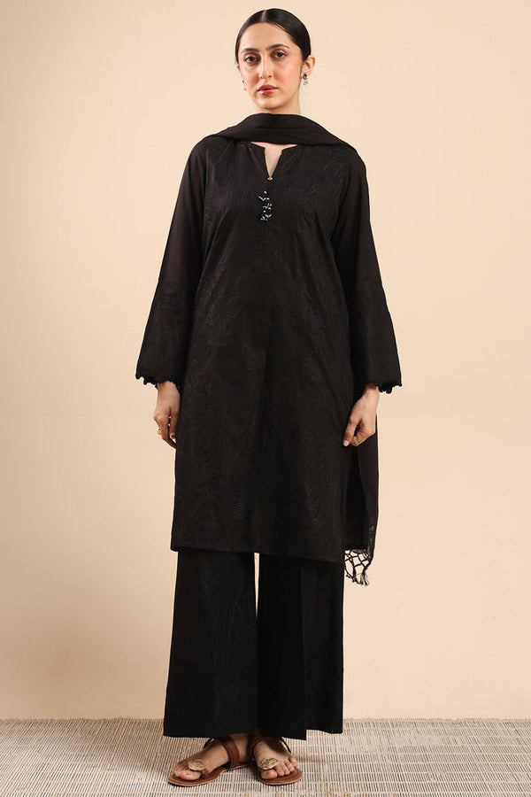 Self Embroidered Jungle Suit