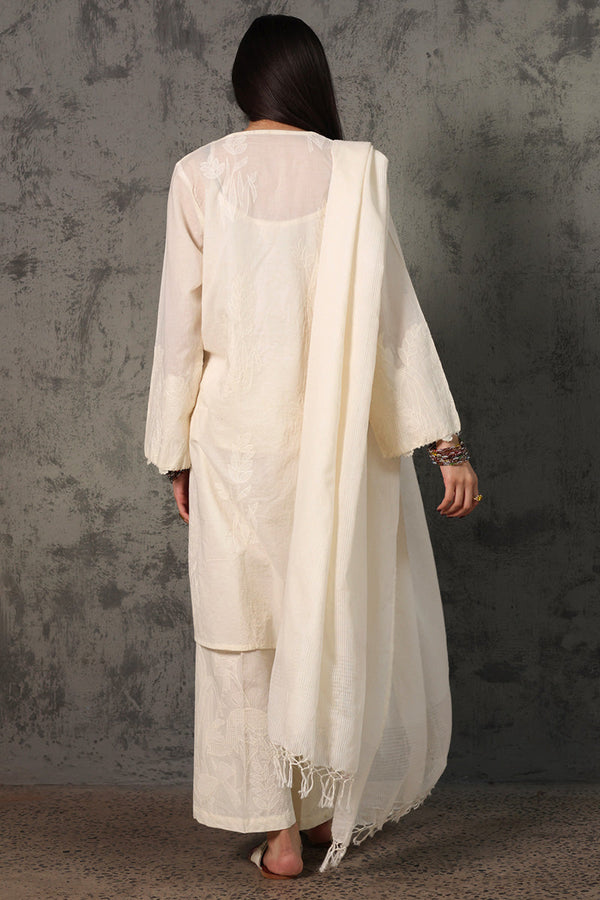 Self Embroidered Jungle Suit