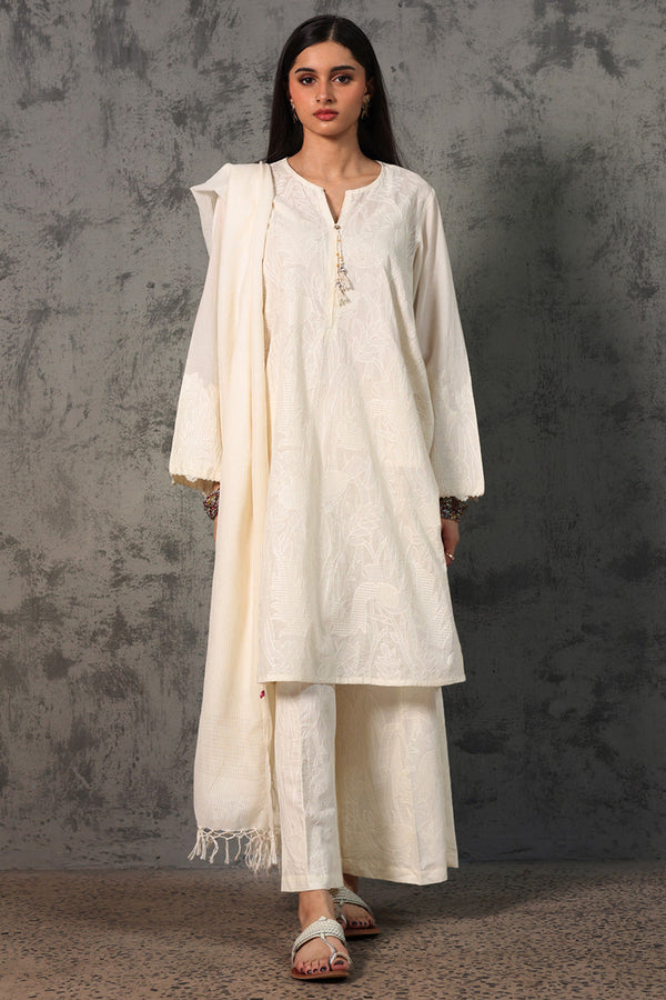 Self Embroidered Jungle Suit