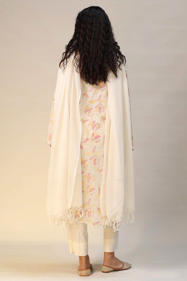 Floral Party Embroidered 3-Piece Suit