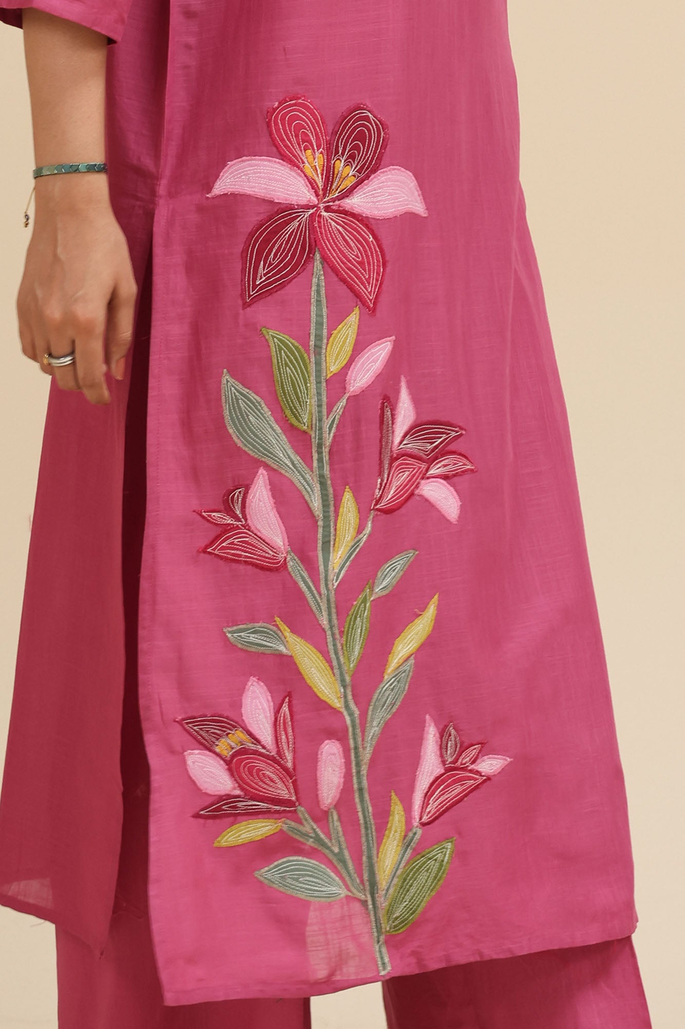 Phool Embroidered Set
