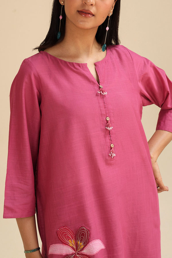 Phool Embroidered Set