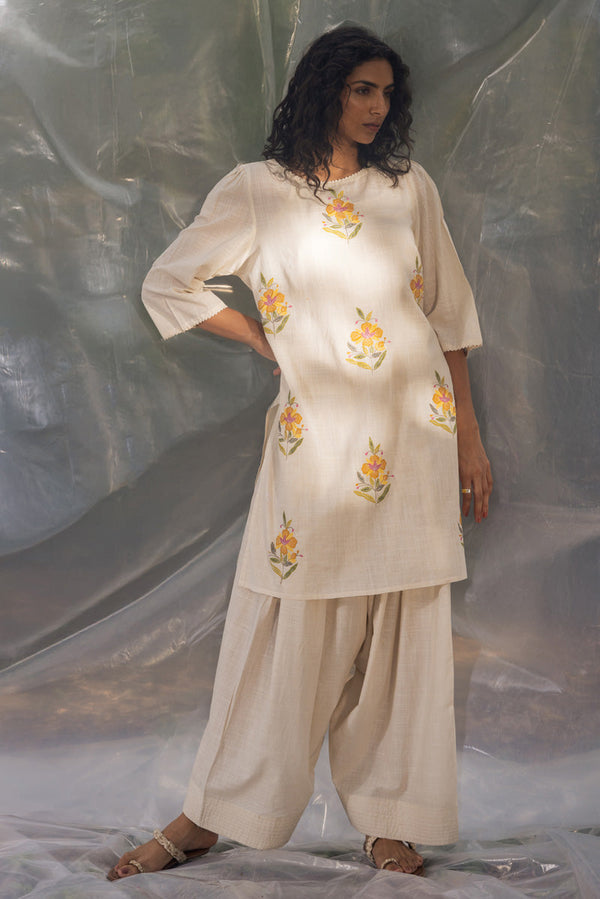 Embroidered Kamala Set