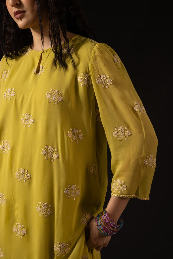 Phool Panni Embroidered Set