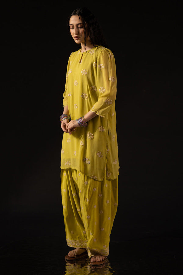 Phool Panni Embroidered Set