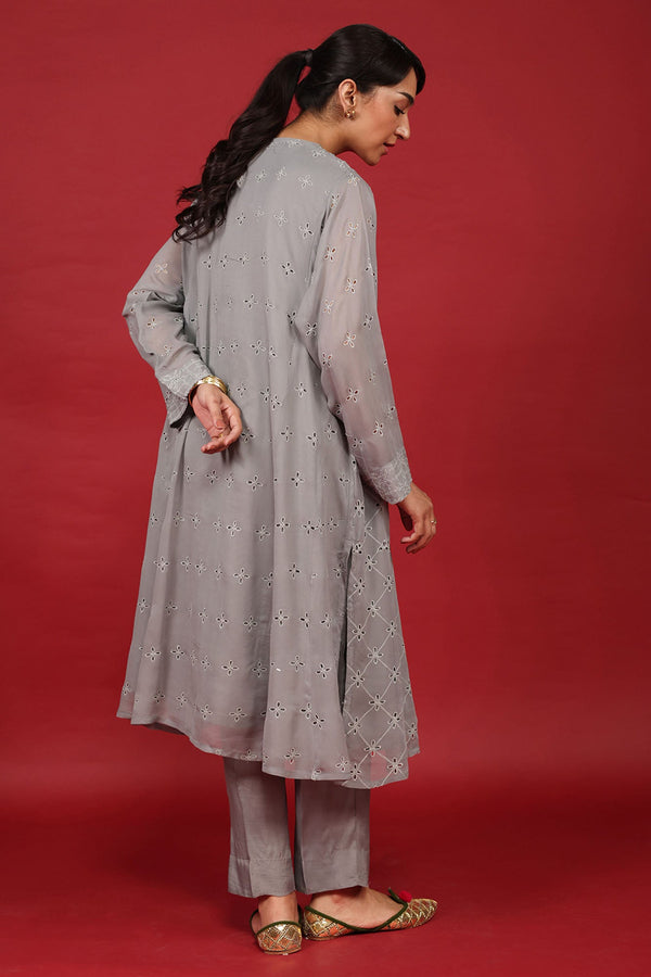 Blush Mist Schiffli Set