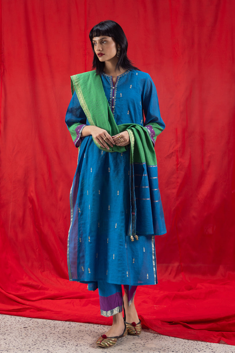 Mughal Radiance 3-Piece Suit
