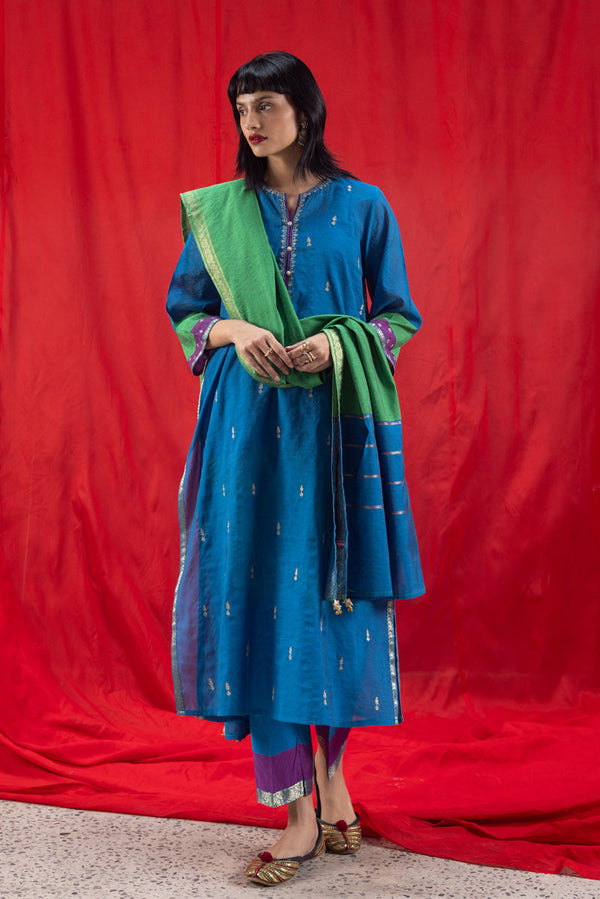 Mughal Radiance 3-Piece Suit
