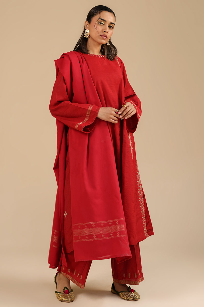 Mughal Aura Opulence 3-Piece Suit