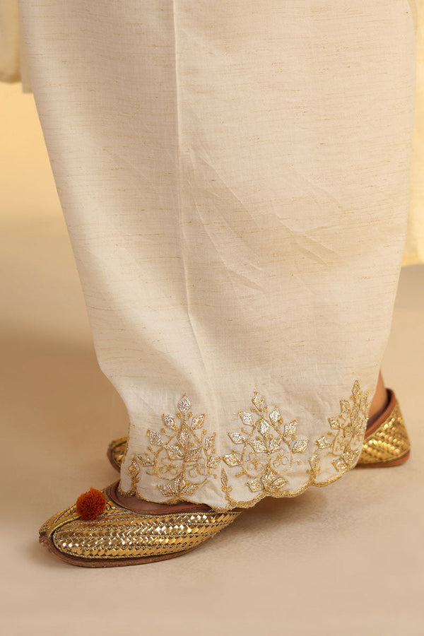 Embroidered Gota Flare 3-Piece Set