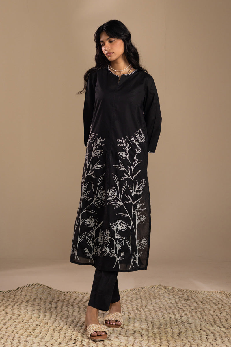 Marigold Embroidered Set
