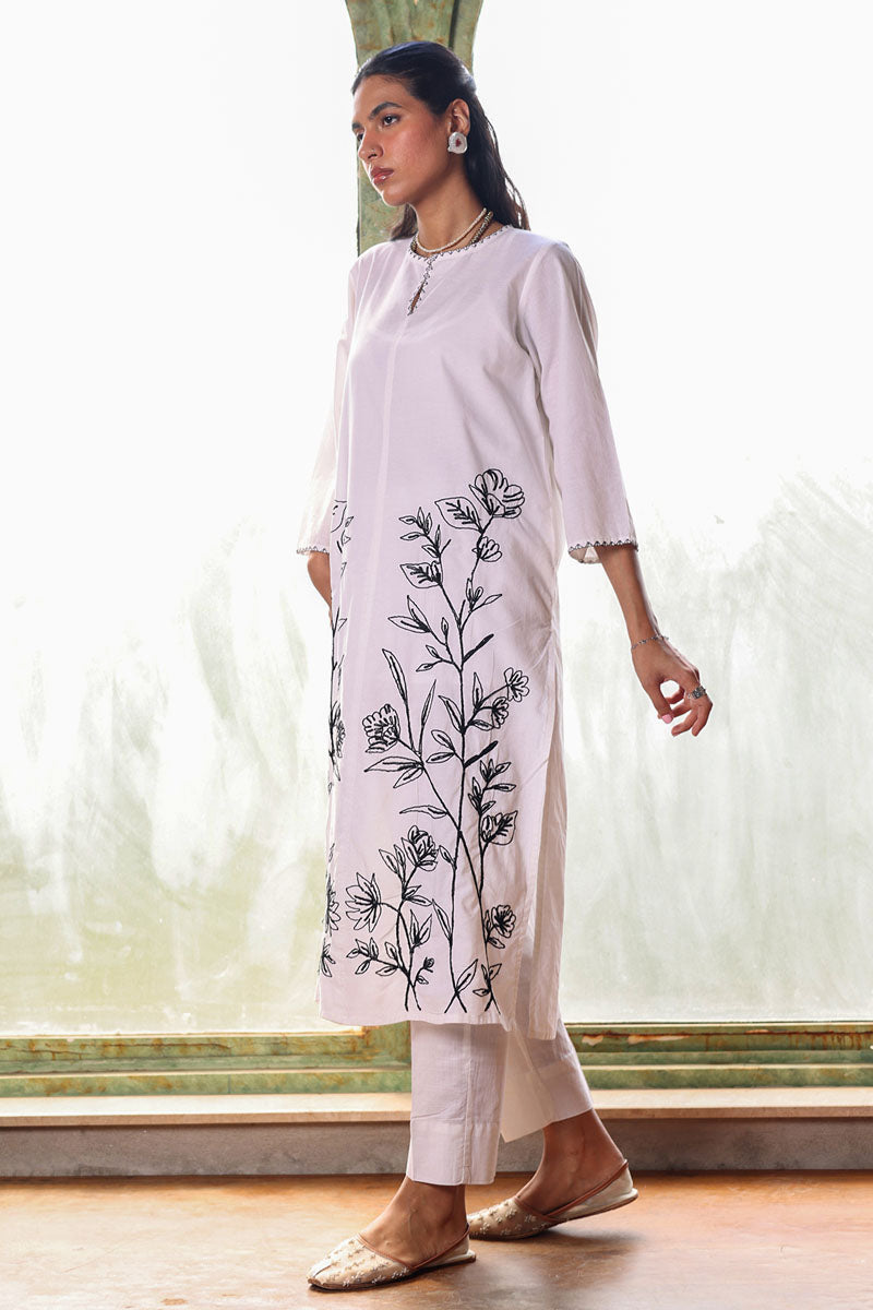 Marigold Embroidered Set