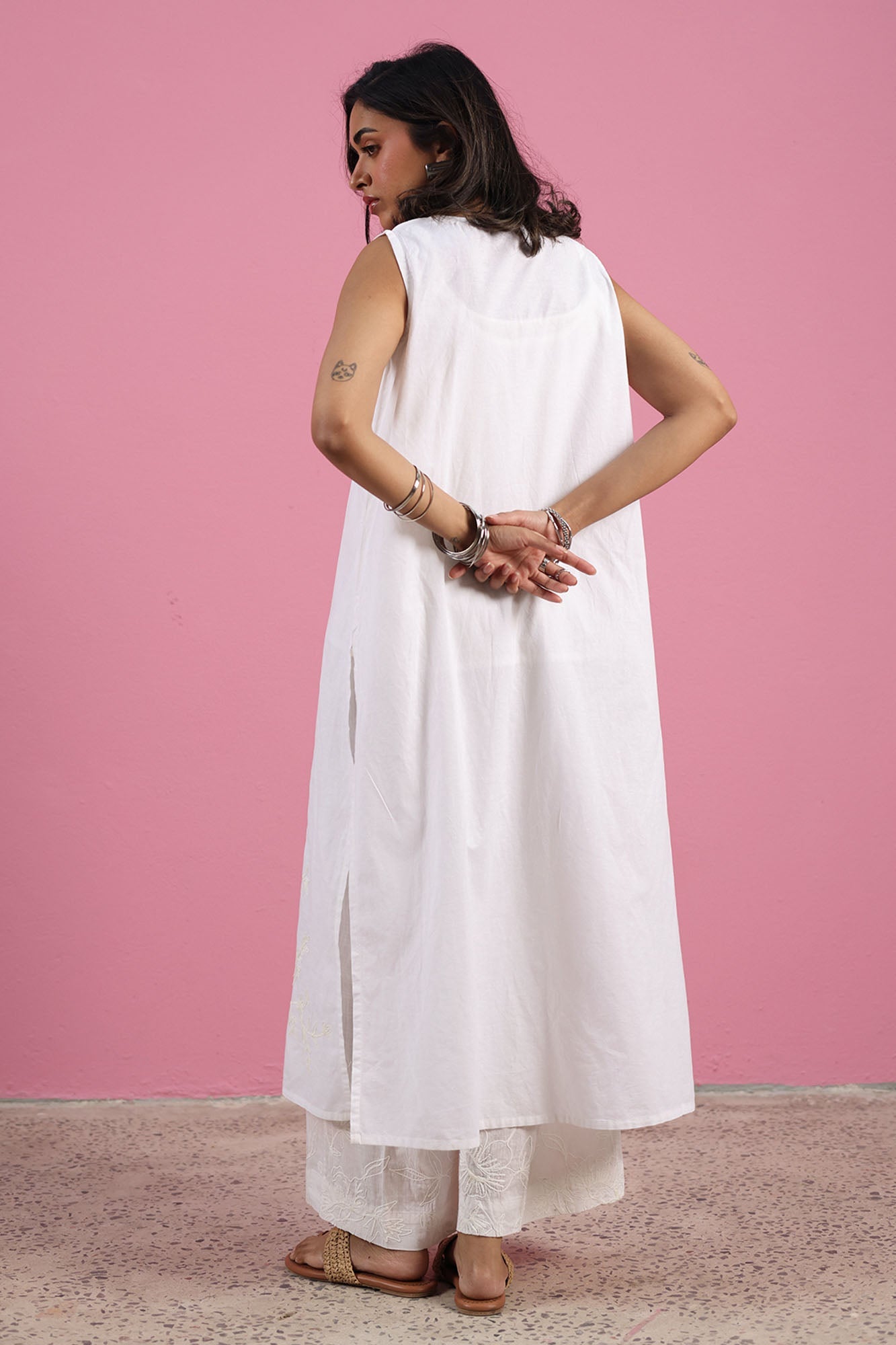 Pure Foam Embroidered Set