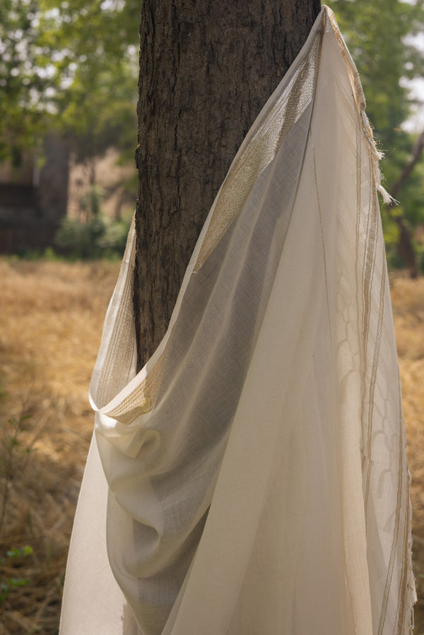 Lurex Line Dupatta
