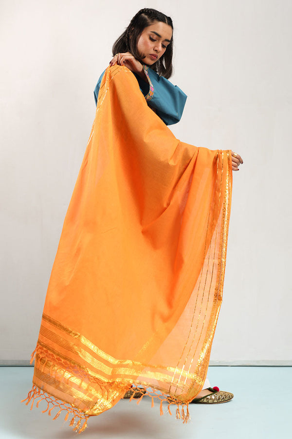 Lurex Line Dupatta