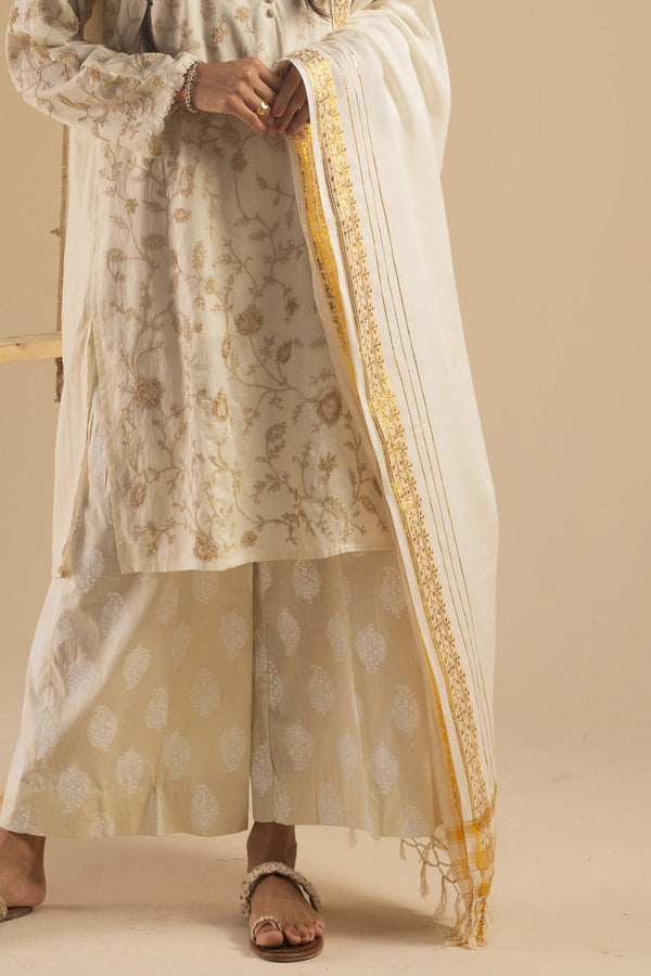 Lurex Line Dupatta