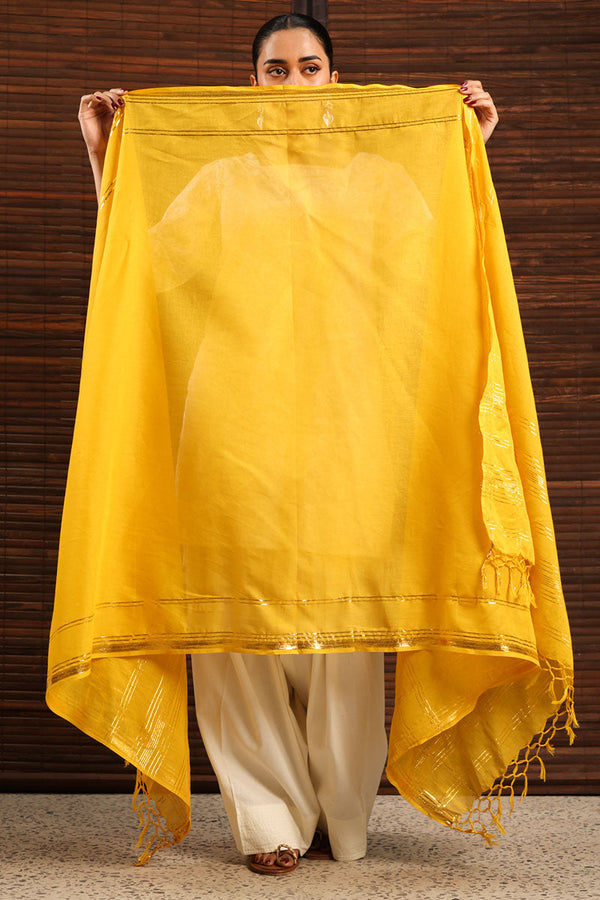 Lurex Line Dupatta