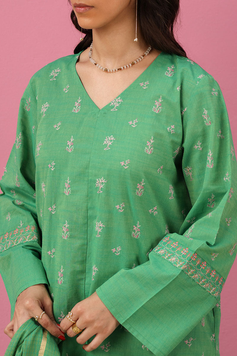 Sooraj Kahani Embroidered 3-Piece