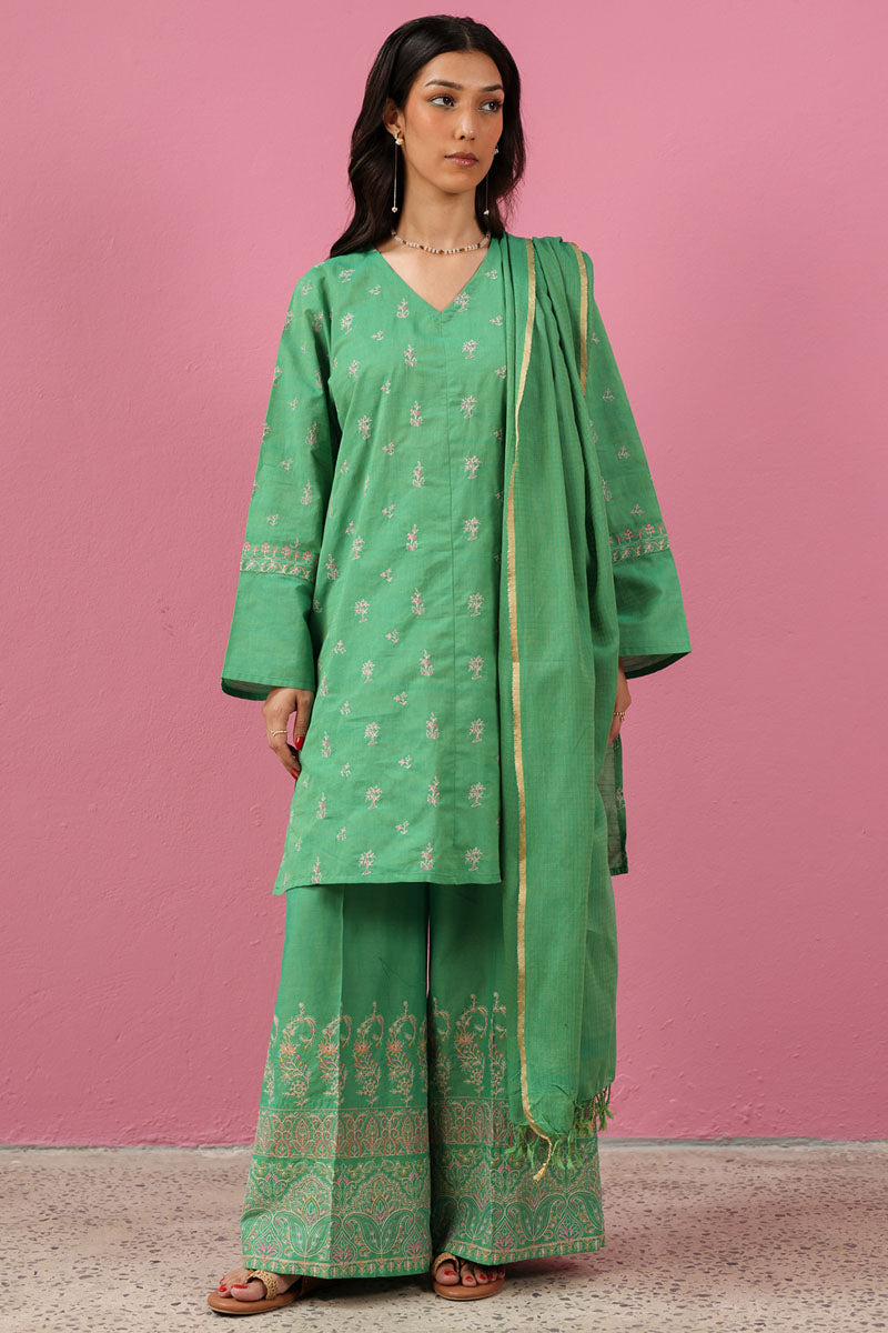 Sooraj Kahani Embroidered 3-Piece