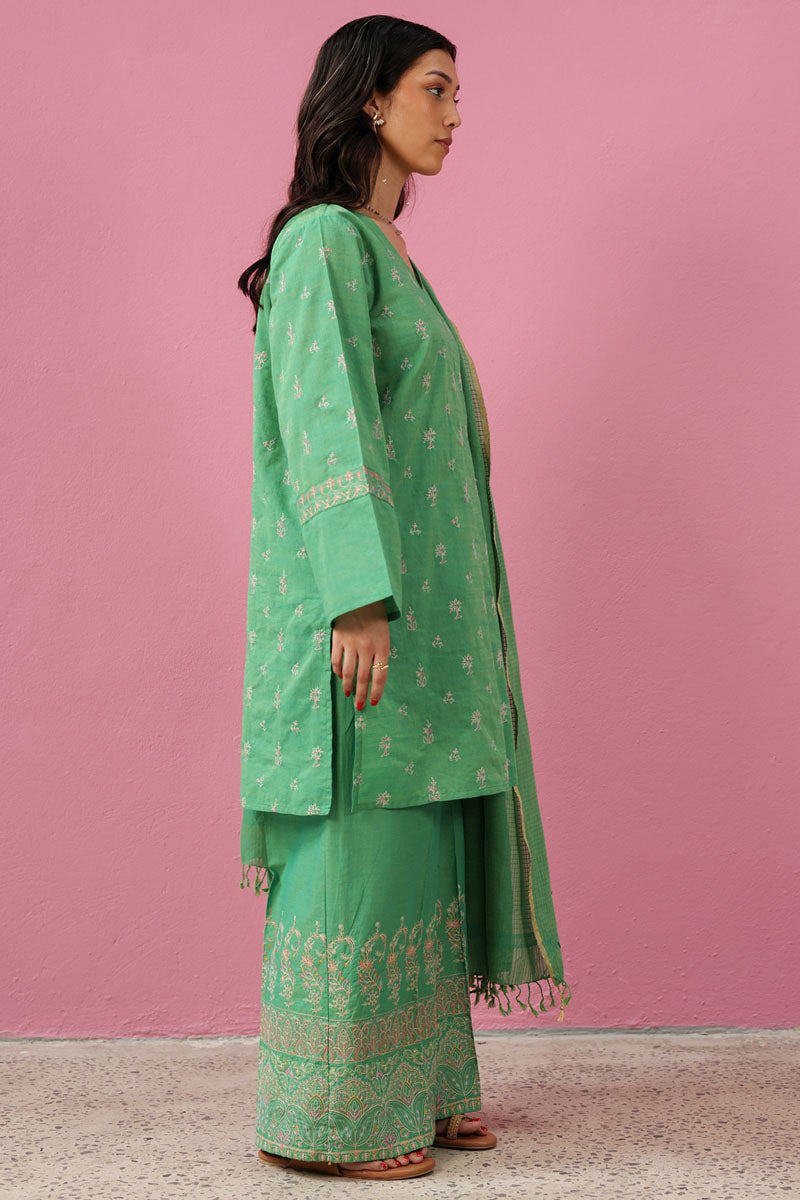 Sooraj Kahani Embroidered 3-Piece