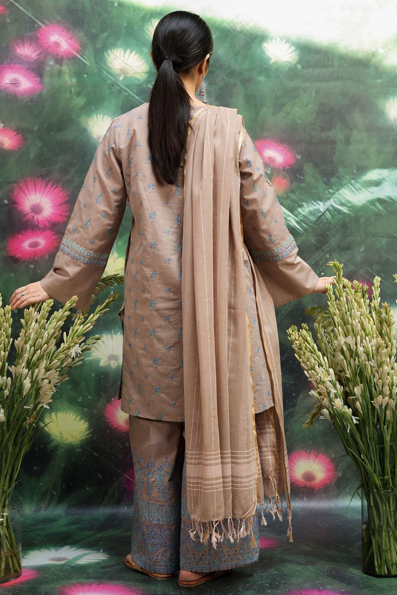Sooraj Kahani Embroidered 3-Piece