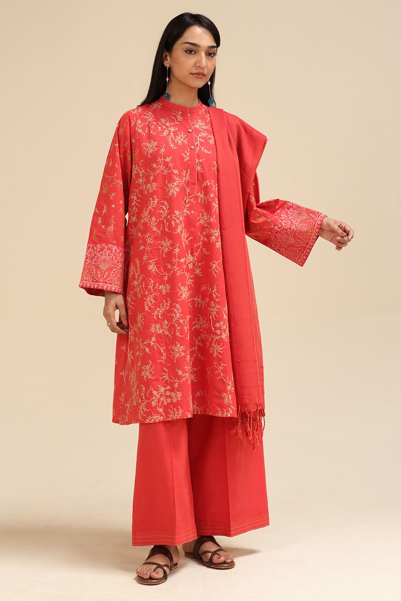 Floral Threads Suit
