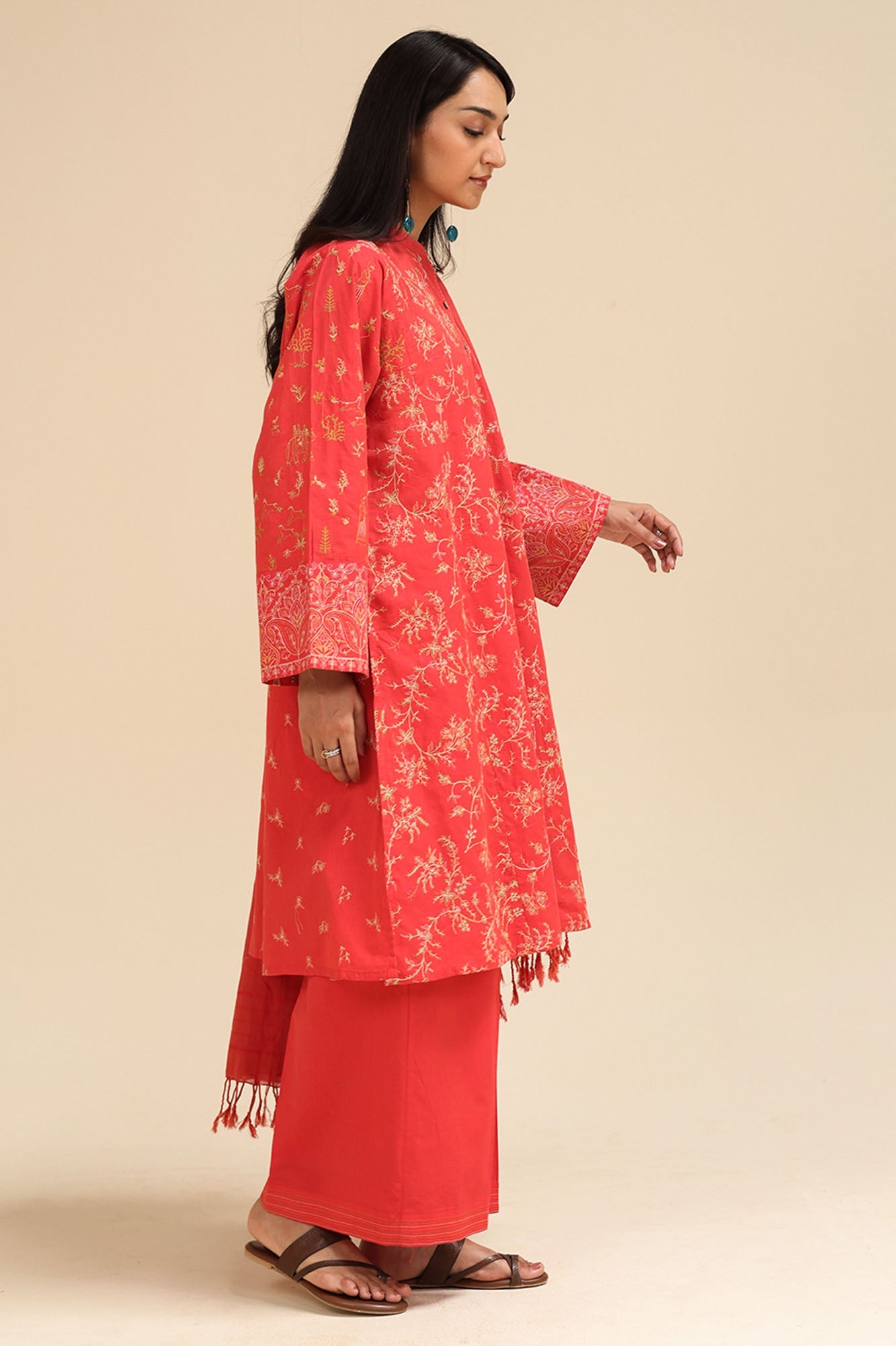 Floral Threads Suit