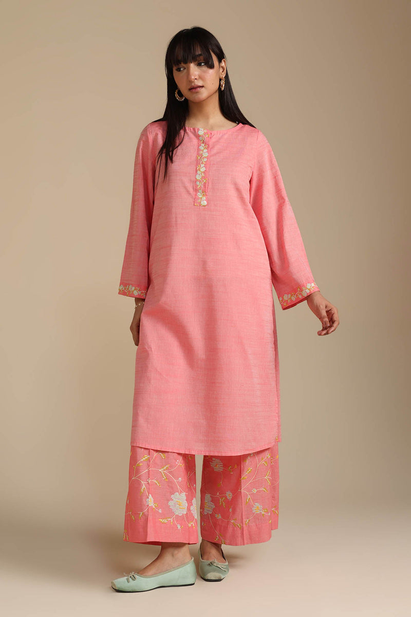 Embroidered Duo-Set