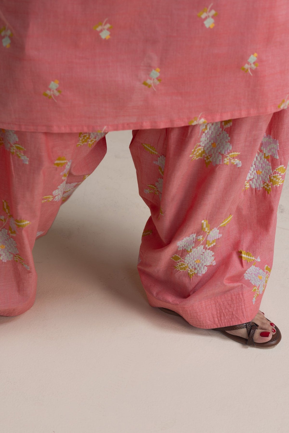 Meadow Bloom Embroidered Set