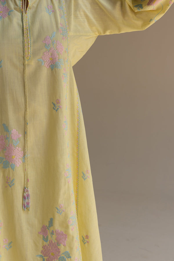 Embroidered Floral Harmony Set