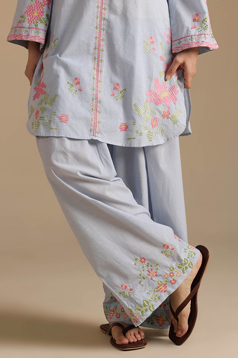 Embroidered Even Duo-Set