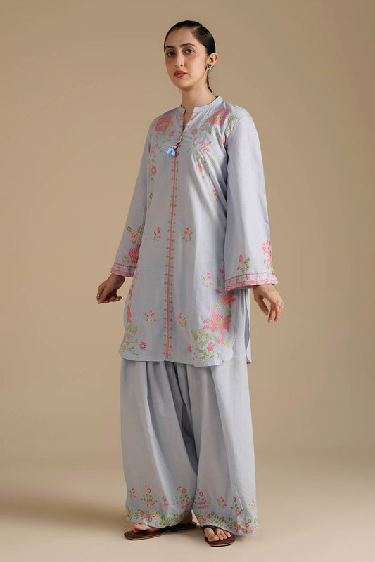 Embroidered Even Duo-Set