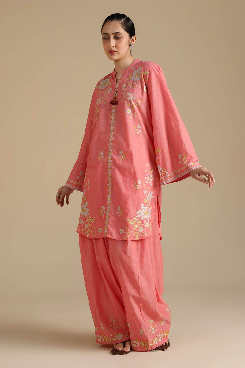 Embroidered Even Duo-Set