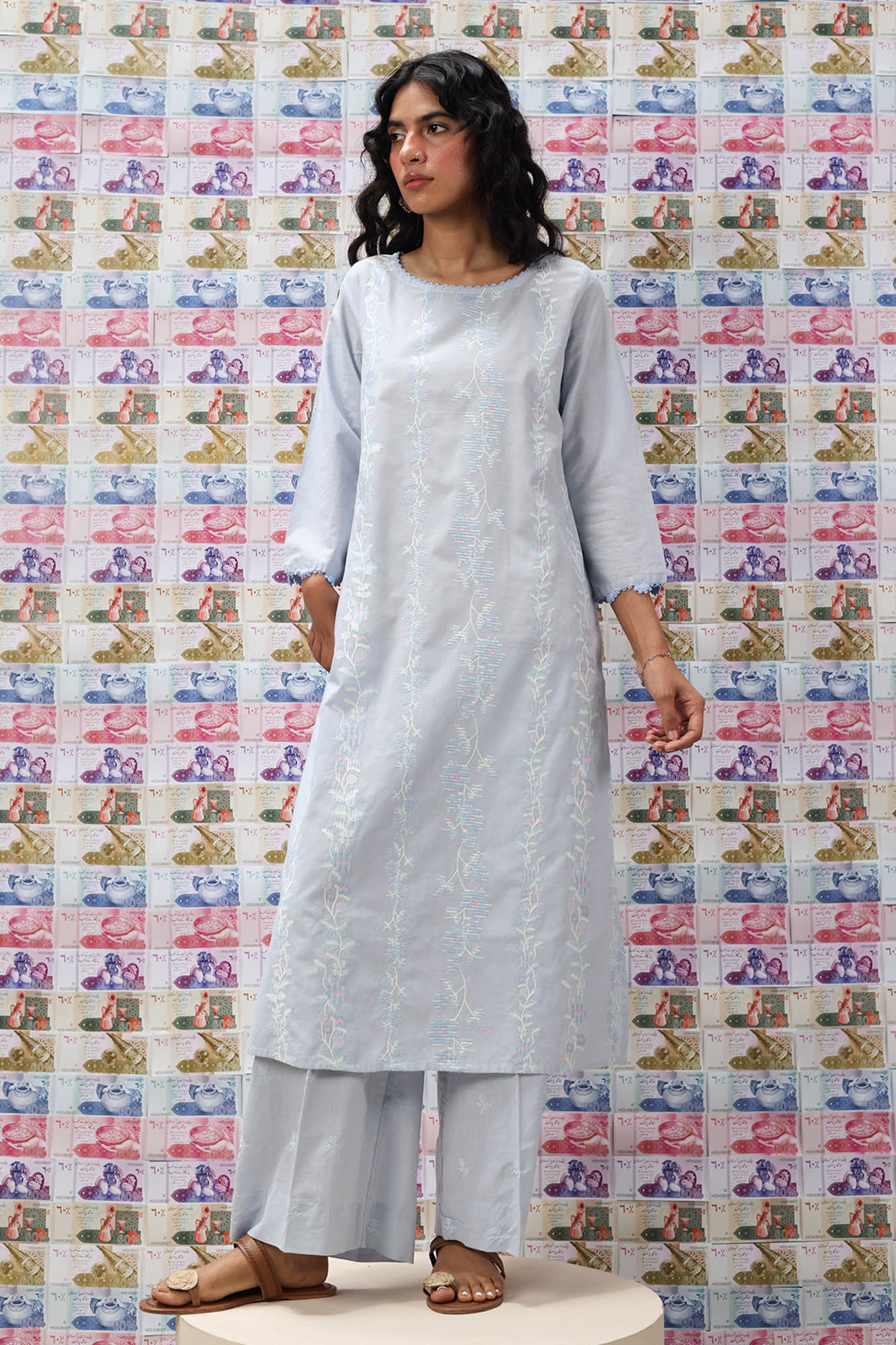 Pattern Play Embroidered Set