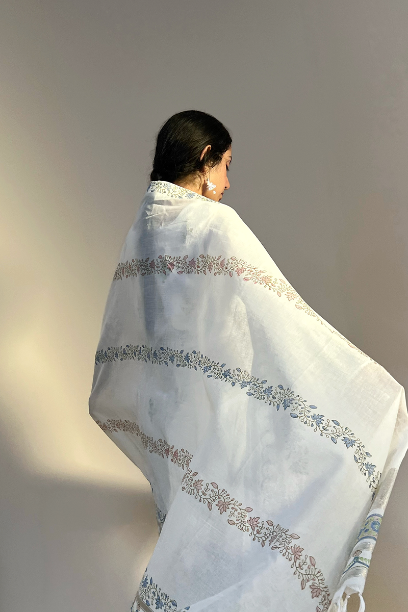 Gulnar Block-Printed Ensemble