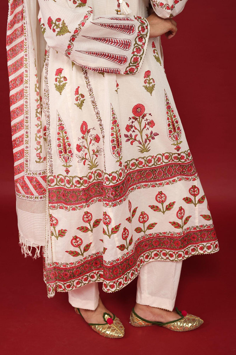 Hand-Block Printed Ensemble