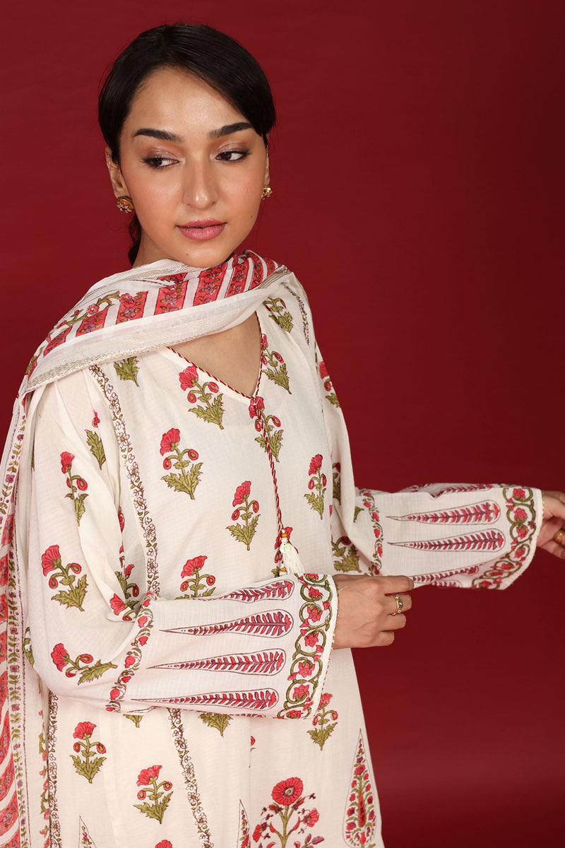 Hand-Block Printed Ensemble