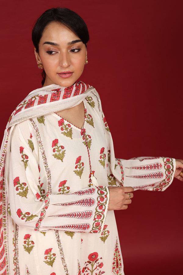 Hand-Block Printed Ensemble
