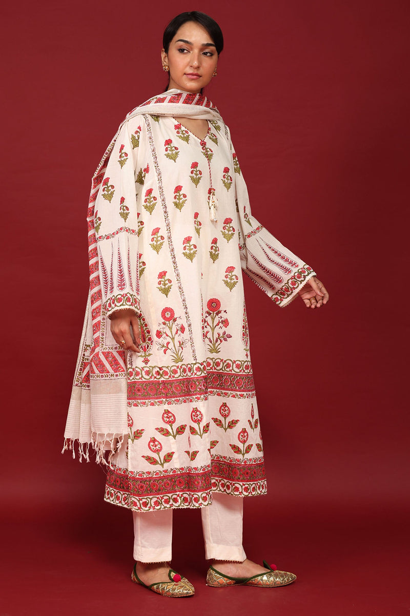 Hand-Block Printed Ensemble