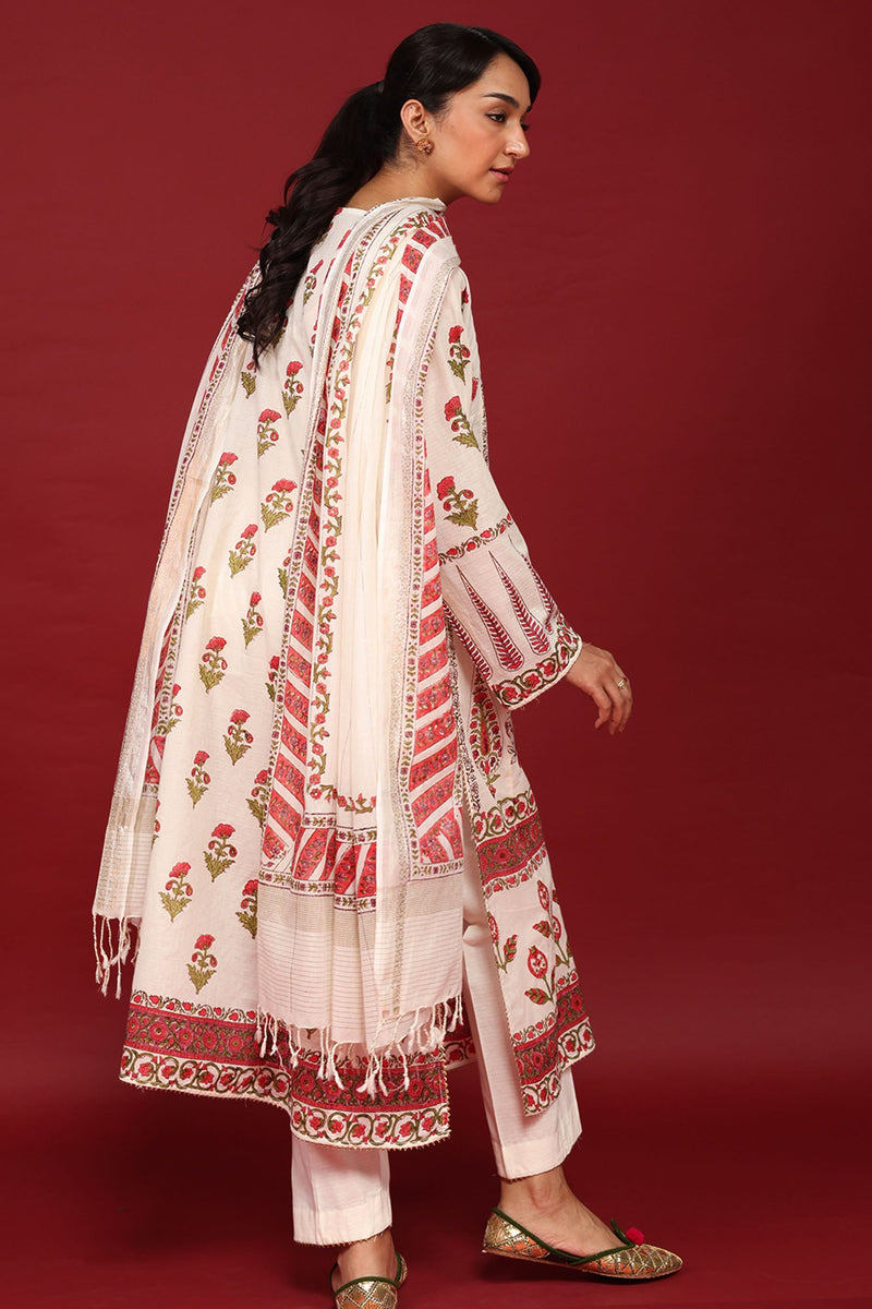 Hand-Block Printed Ensemble