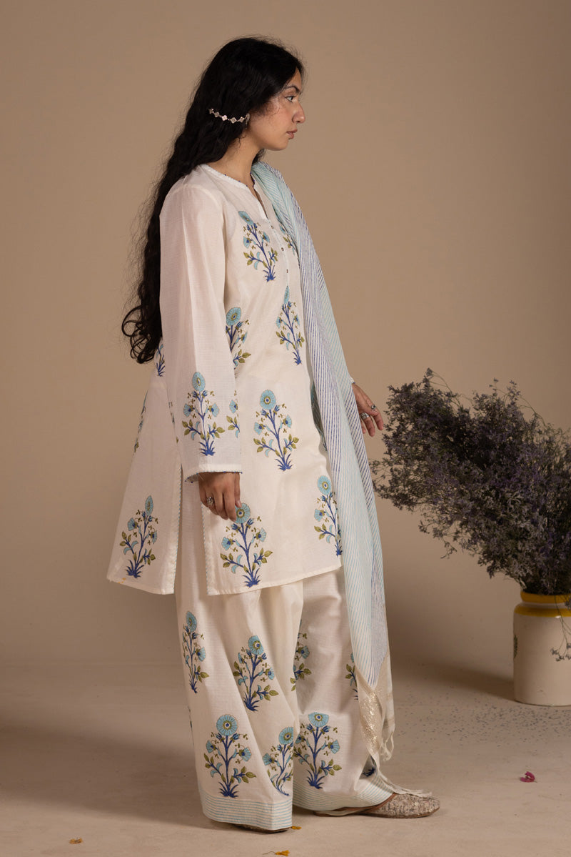 Khas Hand-Block Printed Ensemble