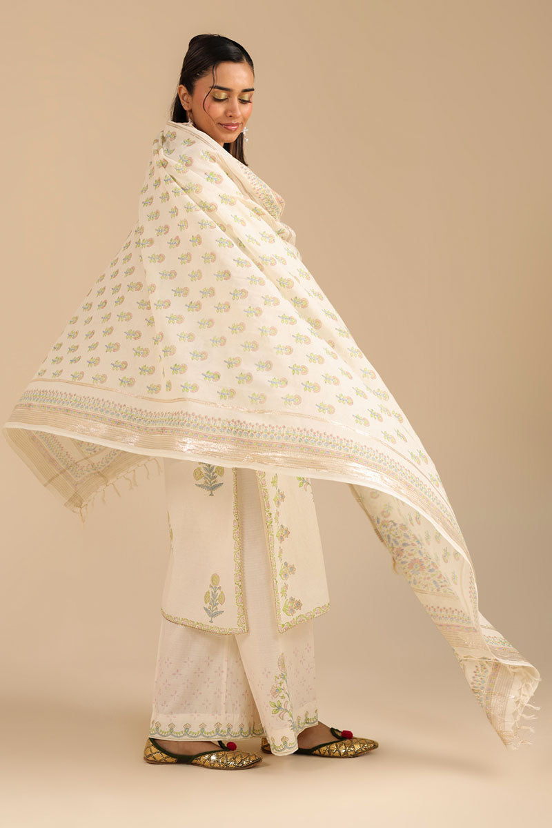 Phool Block Printed Ensemble