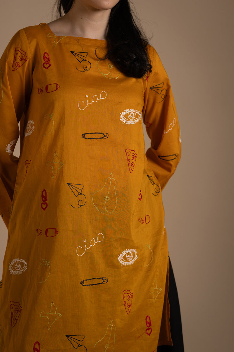 Songbird Embroidered Shirt